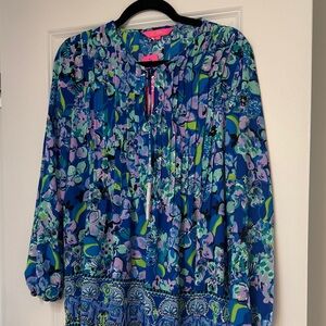 NWT Lilly Pulitzer Marilina Long Sleeve Tunic